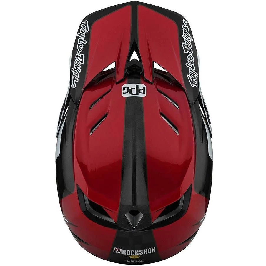 Casco Bici In Carbonio MTB Troy Lee Designs CORSA SRAM Rosso 5 Casco Bici In Carbonio MTB Troy Lee Designs CORSA SRAM Rosso - immagine 3