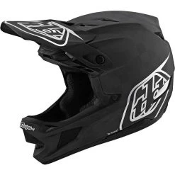 Casco Bici In Carbonio MTB Troy Lee Designs D4 STEALTH Nero Silver