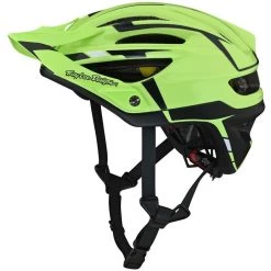 Casco Bici MTB Troy Lee Designs A2 SLIVER Verde Grigio