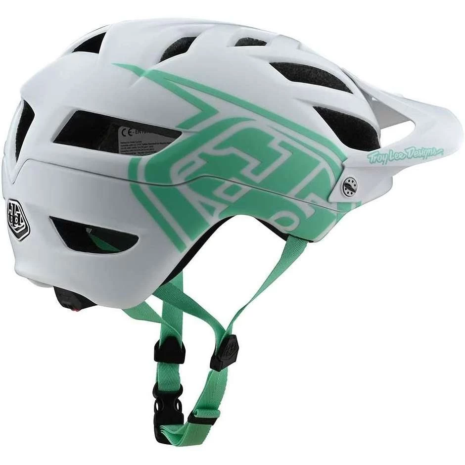 Casco Bici Troy Lee Designs A1 DRONE Bianco Acqua 4 Casco Bici Troy Lee Designs A1 DRONE Bianco Acqua - immagine 2