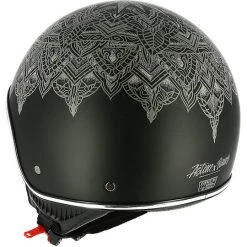 Casco Demi Jet Moto Custom Astone MINIJET 66 Mandala Nero Opaco -Offerte Astone Negozio casco demi jet moto custom astone minijet 66 mandala nero opaco 92689