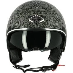 Casco Demi Jet Moto Custom Astone MINIJET 66 Mandala Nero Opaco -Offerte Astone Negozio casco demi jet moto custom astone minijet 66 mandala nero opaco 92694