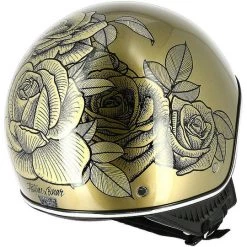 Casco Demi Jet Moto Custom Astone MINIJET 66 Roses Oro -Offerte Astone Negozio casco demi jet moto custom astone minijet 66 roses oro 92722