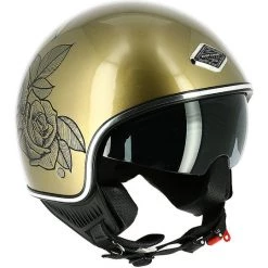 Casco Demi Jet Moto Custom Astone MINIJET 66 Roses Oro -Offerte Astone Negozio casco demi jet moto custom astone minijet 66 roses oro 92724