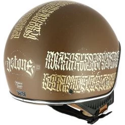 Casco Demi Jet Moto Custom Astone MINIJET 66 Tattoo Abstract Cali Marrone Opaco -Offerte Astone Negozio casco demi jet moto custom astone minijet 66 tattoo abstract cali marrone opaco 92643