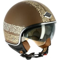 Casco Demi Jet Moto Custom Astone MINIJET 66 Tattoo Abstract Cali Marrone Opaco -Offerte Astone Negozio casco demi jet moto custom astone minijet 66 tattoo abstract cali marrone opaco 92645