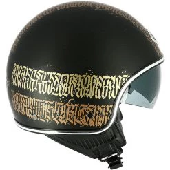 Casco Demi Jet Moto Custom Astone MINIJET 66 Tattoo Abstract Cali Nero Opaco -Offerte Astone Negozio casco demi jet moto custom astone minijet 66 tattoo abstract cali nero opaco 92636