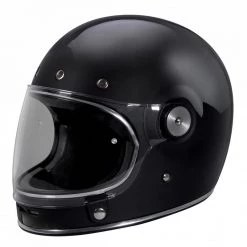 Casco Integrale Vintage Stormer ORIGIN Nero Lucido