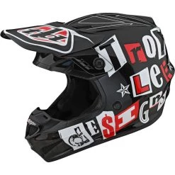 Casco Moto Bambino Cross Enduro Troy Lee Designs GP ANARCHY Nero