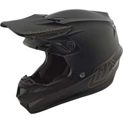 Casco Moto Bambino Cross Enduro Troy Lee Designs GP HELMET MONO Nero