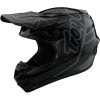 Casco Moto Bambino Cross Enduro Troy Lee Designs GP HELMET SILHOUETTE Nero Grigio