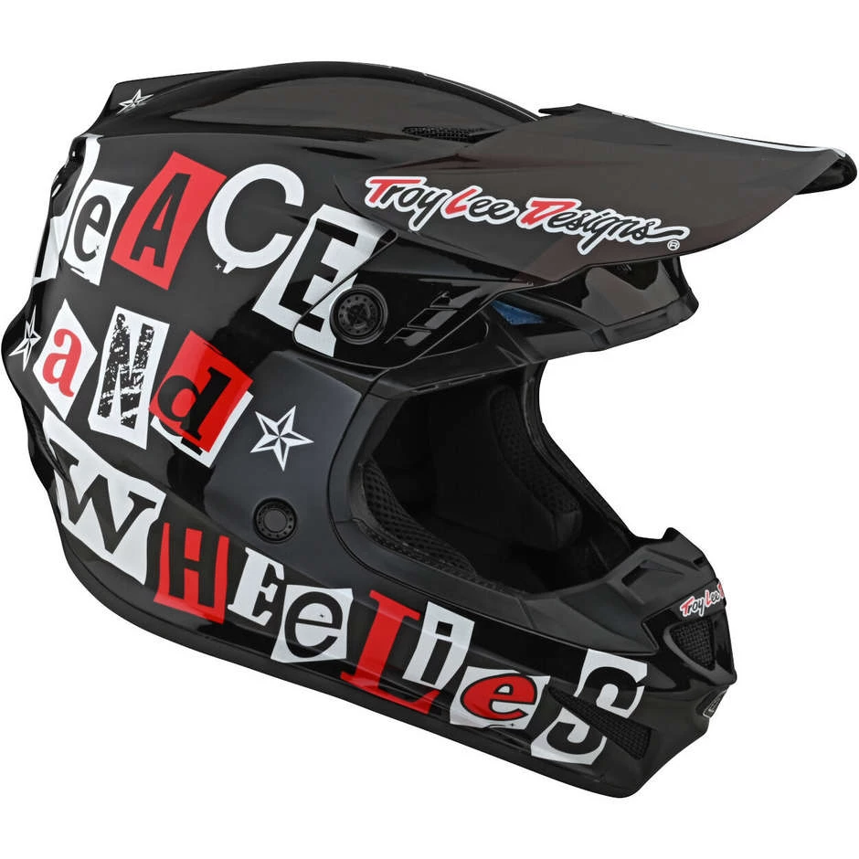 Casco Moto Cross Enduro Troy Lee Designs GP ANARCHY Nero 9 Casco Moto Cross Enduro Troy Lee Designs GP ANARCHY Nero - immagine 7