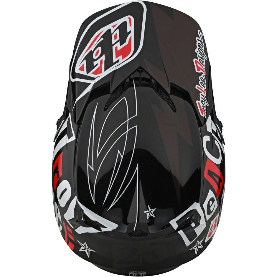 Casco Moto Cross Enduro Troy Lee Designs GP ANARCHY Nero 10 Casco Moto Cross Enduro Troy Lee Designs GP ANARCHY Nero - immagine 8