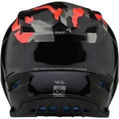 Casco Moto Cross Enduro Troy Lee Designs GP OVERLOAD Camo Nero Rocket Rosso -Offerte Astone Negozio casco moto cross enduro troy lee designs gp overload camo nero rocket rosso 134562