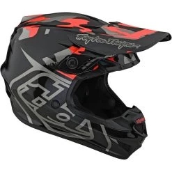 Casco Moto Cross Enduro Troy Lee Designs GP OVERLOAD Camo Nero Rocket Rosso -Offerte Astone Negozio casco moto cross enduro troy lee designs gp overload camo nero rocket rosso 134565