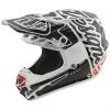 Casco Moto Cross Enduro Troy Lee Designs SE4 Polyacrylite FACTORY Bianco