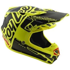 Casco Moto Cross Enduro Troy Lee Designs SE4 Polyacrylite FACTORY Giallo -Offerte Astone Negozio casco moto cross enduro troy lee designs se4 polyacrylite factory giallo 73975