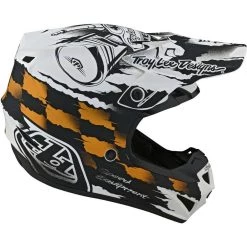 Casco Moto Cross Enduro Troy Lee Designs SE4 STRIKE Bianco Nero -Offerte Astone Negozio casco moto cross enduro troy lee designs se4 strike bianco nero 135124