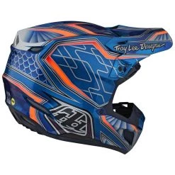 Casco Moto Cross Enduro Troy Lee Designs SE5 In Fibra LOWRIDER Blu -Offerte Astone Negozio casco moto cross enduro troy lee designs se5 in fibra lowrider blu 147484