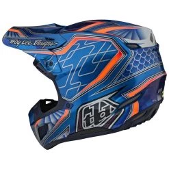 Casco Moto Cross Enduro Troy Lee Designs SE5 In Fibra LOWRIDER Blu -Offerte Astone Negozio casco moto cross enduro troy lee designs se5 in fibra lowrider blu 147485