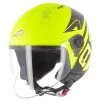 Casco Moto Demi-Jet Astone MINIJET LINK Giallo Fluo -Offerte Astone Negozio casco moto demi jet astone minijet link giallo fluo 66163