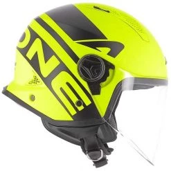 Casco Moto Demi-Jet Astone MINIJET LINK Giallo Fluo -Offerte Astone Negozio casco moto demi jet astone minijet link giallo fluo 66168
