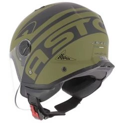 Casco Moto Demi-Jet Astone MINIJET LINK Khaki -Offerte Astone Negozio casco moto demi jet astone minijet link khaki 66160