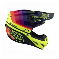 Troy Lee Designs Casco Moto In Carbonio Cross Enduro Troy Lee Design SE4 Carbon LTD MIRAGE Navy Giallo Fluo -Offerte Astone Negozio casco moto in carbonio cross enduro troy lee design se4 carbon ltd mirage navy giallo fluo 127804
