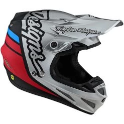 Troy Lee Designs Casco Moto In Fibra Cross Enduro Troy Lee Design SE4 Composite SILHOUETTE Silver Nero -Offerte Astone Negozio casco moto in fibra cross enduro troy lee design se4 composite silhouette silver nero 150685