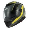 Casco Moto Integrale Astone Gt 800 Doppia Visiera Wire Nero Giallo