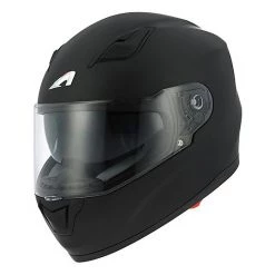 Casco Moto Integrale Astone Gt 900 Doppia Visiera Nero Opaco