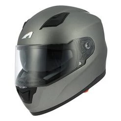 Casco Moto Integrale Astone Gt 900 Doppia Visiera Titanio Opaco
