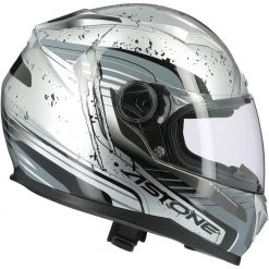 Casco Moto Integrale Astone GT2 GEKO Silver Lucido -Offerte Astone Negozio casco moto integrale astone gt2 geko silver lucido 112520