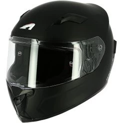 Casco Moto Integrale Astone GT3 Solid Nero Opaco