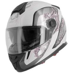 Casco Moto Integrale Astone GT800 EVO Primavera Bianco Rosa