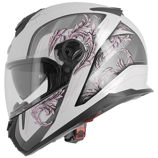 Casco Moto Integrale Astone GT800 EVO Primavera Bianco Rosa 4 Casco Moto Integrale Astone GT800 EVO Primavera Bianco Rosa - immagine 2