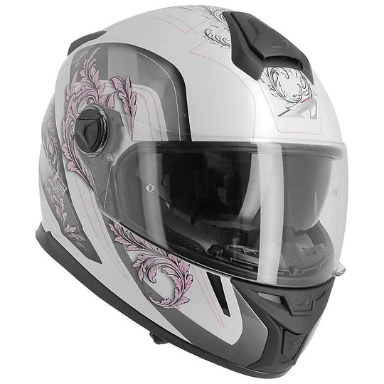 Casco Moto Integrale Astone GT800 EVO Primavera Bianco Rosa 9 Casco Moto Integrale Astone GT800 EVO Primavera Bianco Rosa - immagine 7