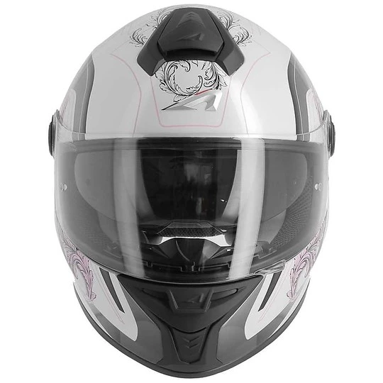 Casco Moto Integrale Astone GT800 EVO Primavera Bianco Rosa 10 Casco Moto Integrale Astone GT800 EVO Primavera Bianco Rosa - immagine 8