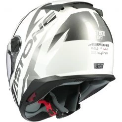 Casco Moto Integrale Astone GT800 Evo SKYLINE Bianco Nero Lucido -Offerte Astone Negozio casco moto integrale astone gt800 evo skyline bianco nero lucido 112567