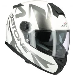 Casco Moto Integrale Astone GT800 Evo SKYLINE Bianco Nero Lucido -Offerte Astone Negozio casco moto integrale astone gt800 evo skyline bianco nero lucido 112571