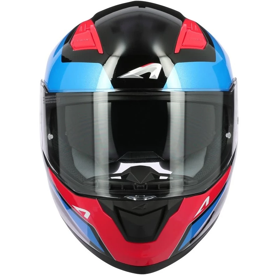 Casco Moto Integrale Astone GT900 RACE Blu Nero Cromo 10 Casco Moto Integrale Astone GT900 RACE Blu Nero Cromo - immagine 8