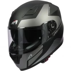 Casco Moto Integrale Astone GT900 RACE Nero Opaco