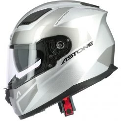 Casco Moto Integrale Astone GT900 RACE Silver Lucido -Offerte Astone Negozio casco moto integrale astone gt900 race silver lucido 112574