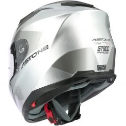 Casco Moto Integrale Astone GT900 RACE Silver Lucido -Offerte Astone Negozio casco moto integrale astone gt900 race silver lucido 112575