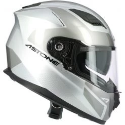 Casco Moto Integrale Astone GT900 RACE Silver Lucido -Offerte Astone Negozio casco moto integrale astone gt900 race silver lucido 112578