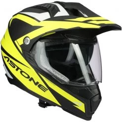 Casco Moto Integrale Cross-Enduro Astone CROSSMAX Ouragan Giallo Fluo Opaco -Offerte Astone Negozio casco moto integrale cross enduro astone crossmax ouragan giallo fluo opaco 112635