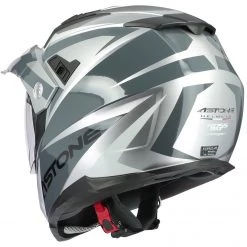 Casco Moto Integrale Cross-Enduro Astone CROSSMAX Ouragan Silver Lucido -Offerte Astone Negozio casco moto integrale cross enduro astone crossmax ouragan silver lucido 112647