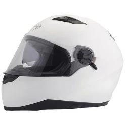 Casco Moto Integrale Doppia Visiera Stormer PUSHER Bianco