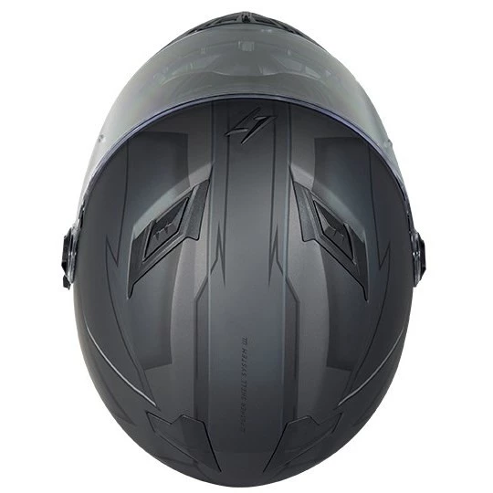 Casco Moto Integrale Doppia Visiera Stormer PUSHER Blaze Nero Arancio 5 Casco Moto Integrale Doppia Visiera Stormer PUSHER Blaze Nero Arancio - immagine 3