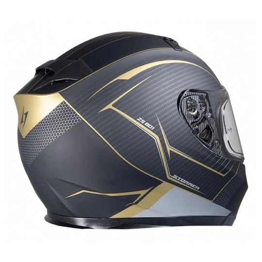 Casco Moto Integrale Doppia Visiera Stormer ZS 801 Grigio Nardo 4 Casco Moto Integrale Doppia Visiera Stormer ZS 801 Grigio Nardo - immagine 2